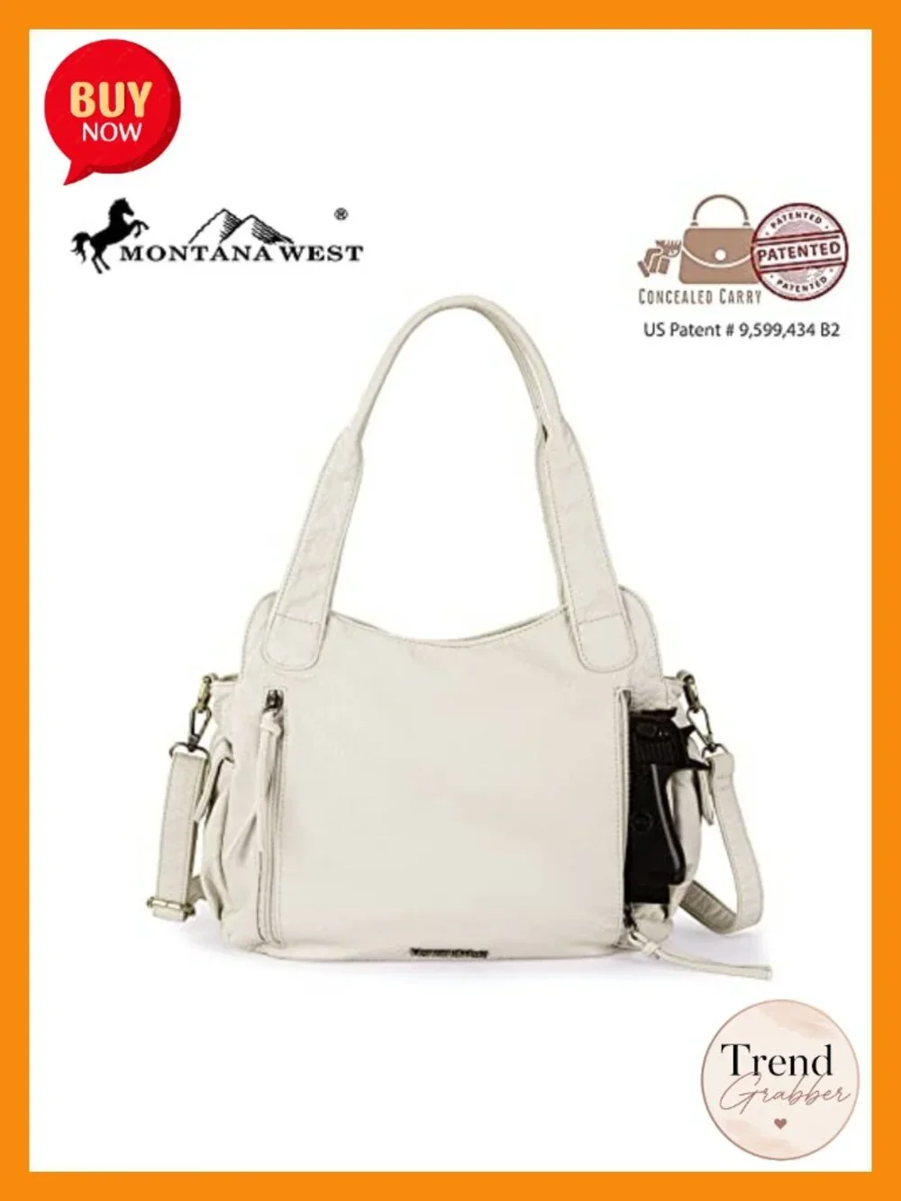 Soft Faux Leather Hobo Handbag with Crossbody Strap Large